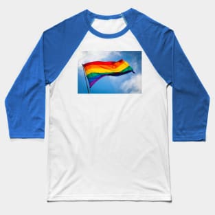 Rainbow Flag Baseball T-Shirt